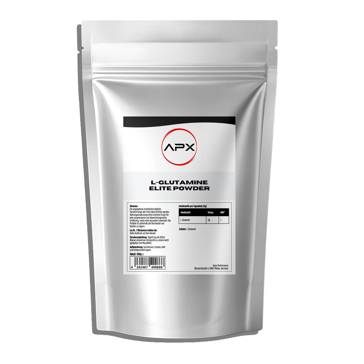 L-Glutamin Elite Powder 500g